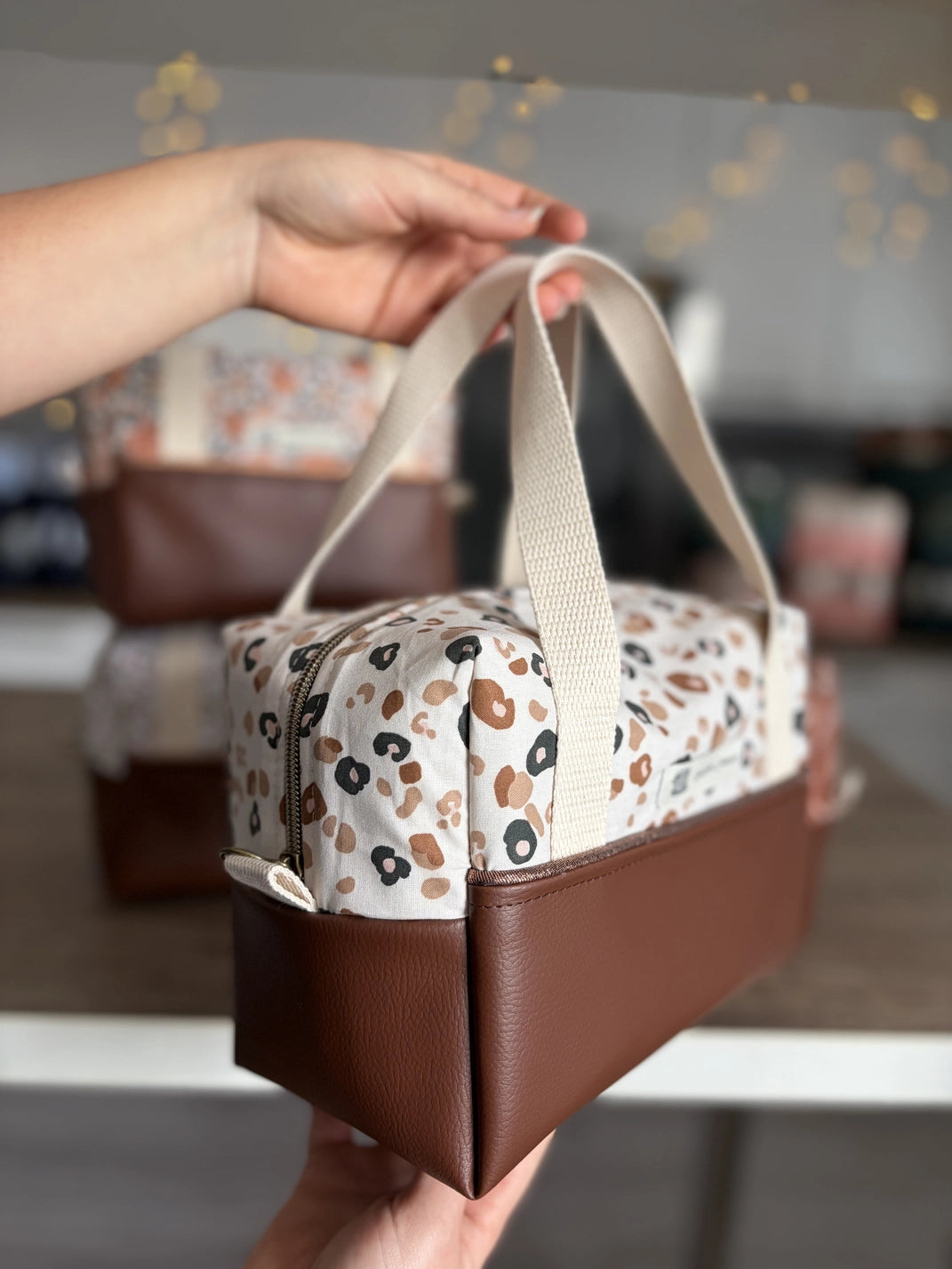 Lunch Bag Fauve élégant