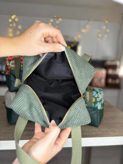 Lunch Bag Velours de Menthe